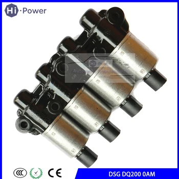 

DSG DQ200 0AM Transmission oil control Solenoids Pack For VOLKSWAGEN Audi Skoda Seat Passat 7 FWD CA 7 Speed OAM DSG DQ200