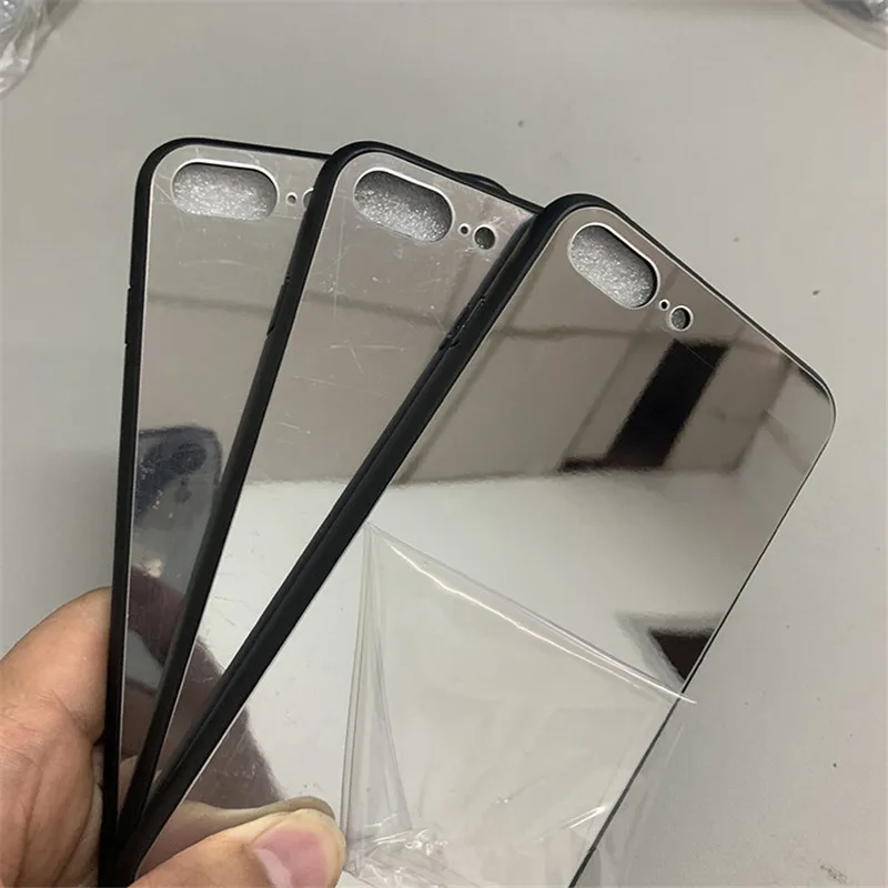 UV Printing Acrylic Mirror Case Chrome Cover For iPhone 16 15 14
