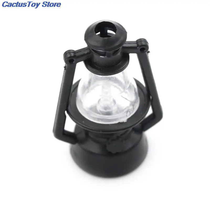 1 Dollhouse Lamp Retro Oil Lamp Dollhouse Miniature Toy Doll Food Kitchen Living Room