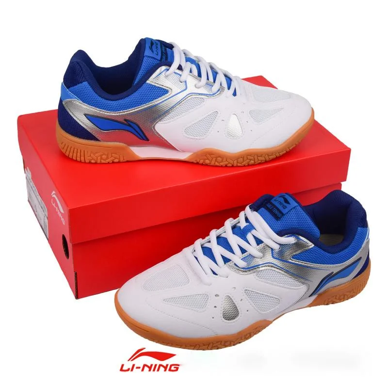 Обувь для настольного тенниса из натуральной LI-NING дышащие кроссовки с подушкой