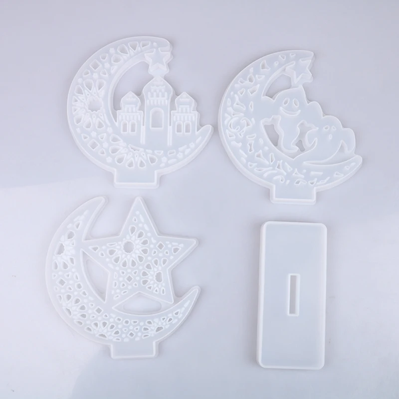 DIY Crystal Epoxy Resin Craft Mould Funny Series Exhibition Board Silicone Mold DIY Crystal Epoxy Resin Craft Mould Funny Series Exhibition Board Silicone Mold
