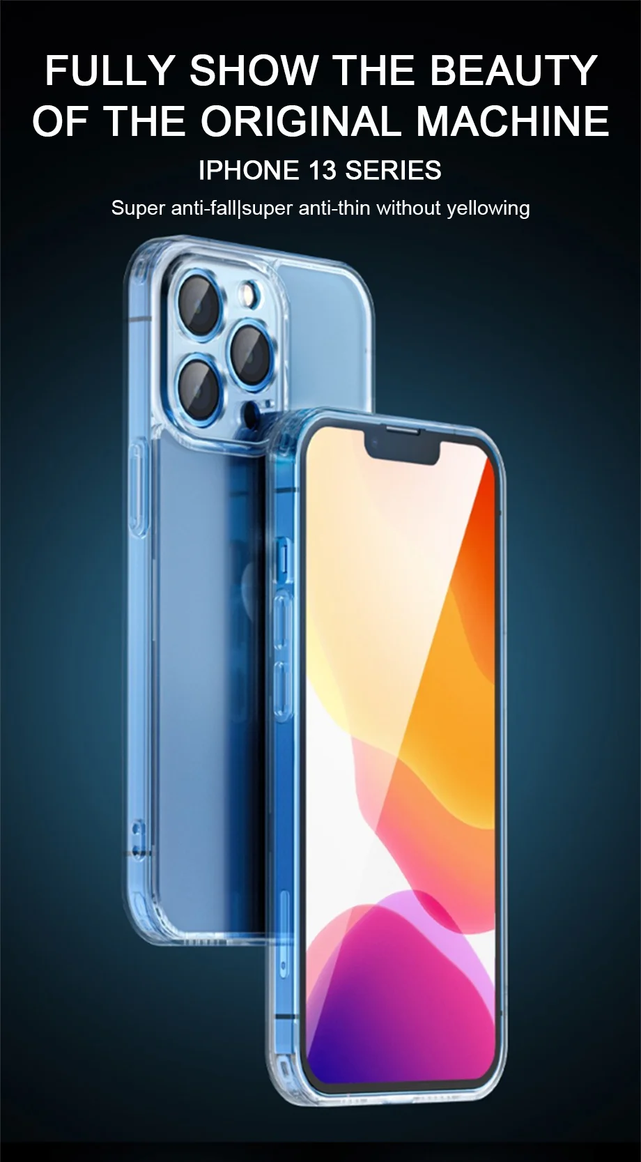 iphone pouch with strap Transparent Phone Case On For iPhone 12 11 13 Pro Max Lens Protection Silicone Case For iPhone 12 13 Mini XS XR Cases Back Cover floating waterproof phone case