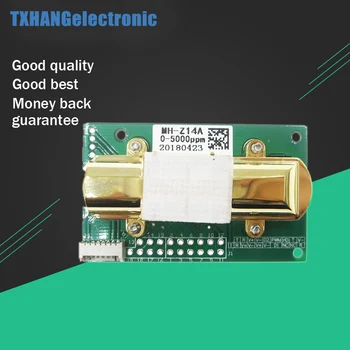 

NDIR CO2 SENSOR MH-Z14A infrared carbon dioxide sensor module,serial port, PWM, analog output with cable MH-Z14 diy electronics