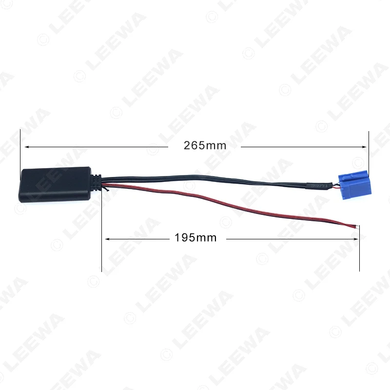 LEEWA 5 шт. автомобильное аудио Bluetooth aux-приемник адаптер для Volkswagen Audi Lambo лотоса L3 стерео магнитола с AUX модуль Bluetooth кабель