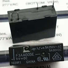 

1PCS 5V Relay F3AA005E 5A 4 Pins Contacts