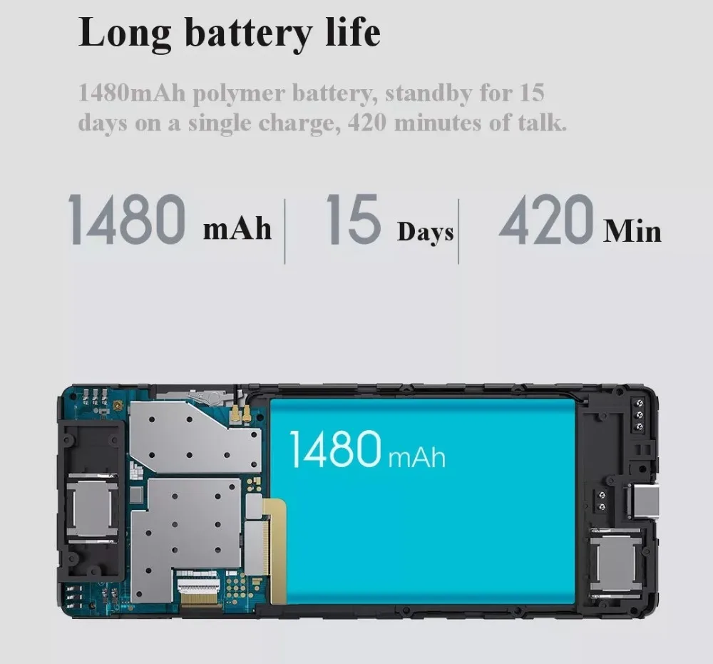 Xiaomi Qin 1S+ VoLTE 4G Network Wifi 4G+512MB 2.8 Inch 1480mAH bluetooth 4.2 Infrared Remote Control GPS Dual SIM Card Feature Phone (6)