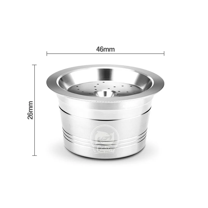 

Stainless Steel Coffee Capsule Pod Reusable For Caffitaly Kfee Coffee Machine Accessories