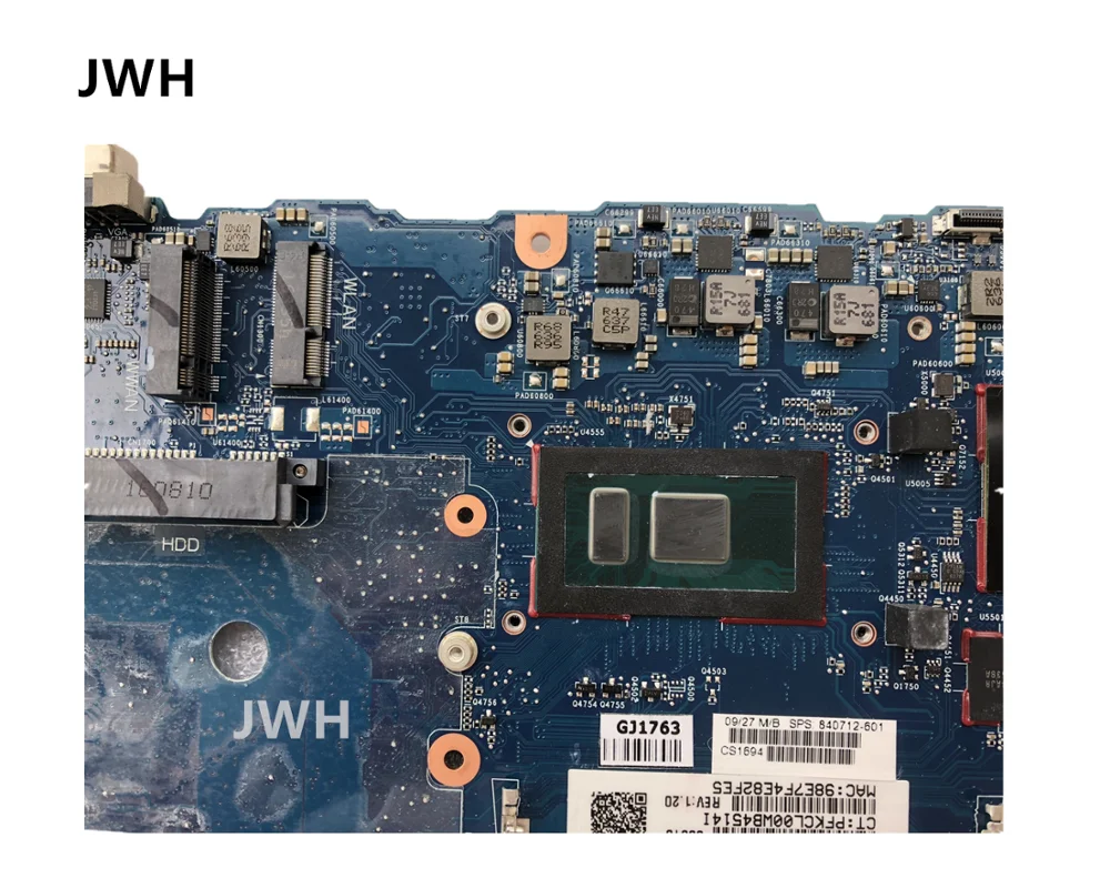 YPAY для hp ProBook 640 G2 материнская плата i5-6300U 6050A2723701 840712-001 840712-501 840712-601 тестирование работы