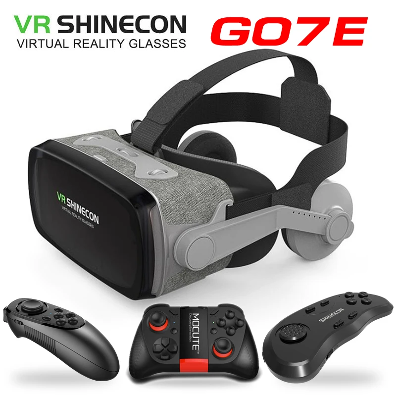 Новинка очки виртуальной реальности VR Shinecon 3D картонная гарнитура Google для