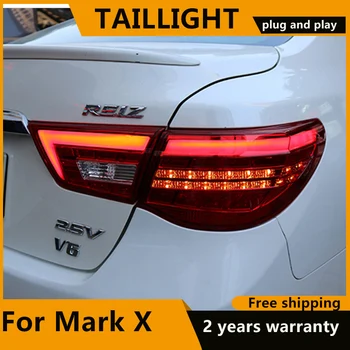 

KOWELL Car Styling for Toyota Reiz Mark X LEDTail Lights 2010 2011 2012 Mark X LED Tail Light Rear Lamp DRL+Brake+Park+Signal