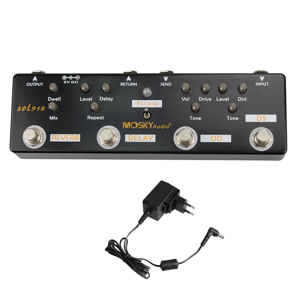 Mosky DTC マルチエフェクター　ディストーション　オーバードライブ Amazon.com: Moskyaudio DTC Multieffects Processor Multi