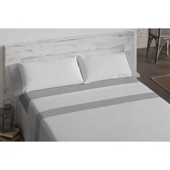 

White Burrito-Set of 100% Cotton sheets-Mod Geometric