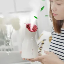 Красивый Пароварка для лица, термальный распылитель для лица, инструмент для ухода за кожей, увлажнитель для дома, офиса, увлажнитель воздуха, диффузор, очиститель, распылитель