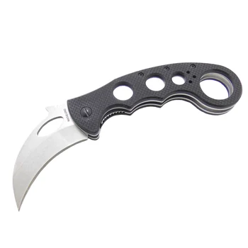 

MASALONG Kni95 Big White Shark Claw Folding Teeth Knife Tactical Hunting Multifunctional Knives