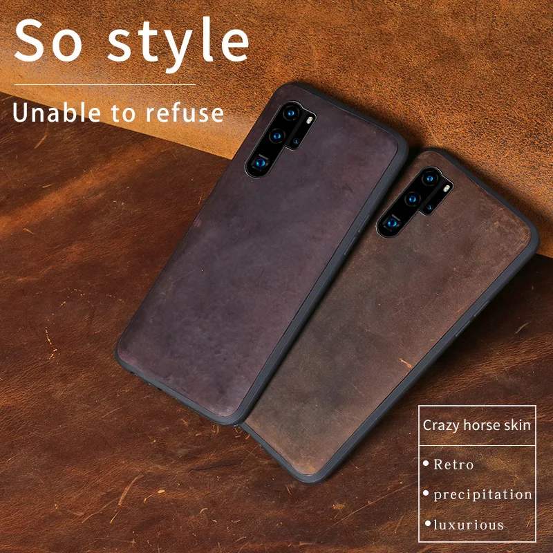 Подлинный подтягивающий кожаный чехол для телефона huawei P20 pro P30 Pro Lite mate 20 pro Lite 360 Полный Чехол для Honor 20 20 Pro 8X V20 10