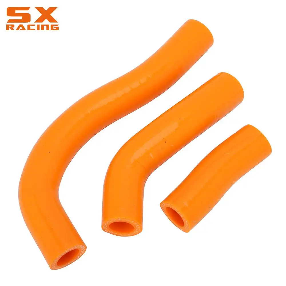 Motorcycle Orange Water Pipe Silicone Radiator Coolant Hose For KTM SX450F SXF450 SXF 450 2007 2008 2009 2010 Dirt Bike | Автомобили и
