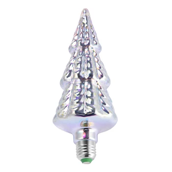 

E27 6W Bar Accessories Easy Install Art Gift Party Christmas Tree 3D Firework Led Home Decor Wedding Colorful Light Bulb