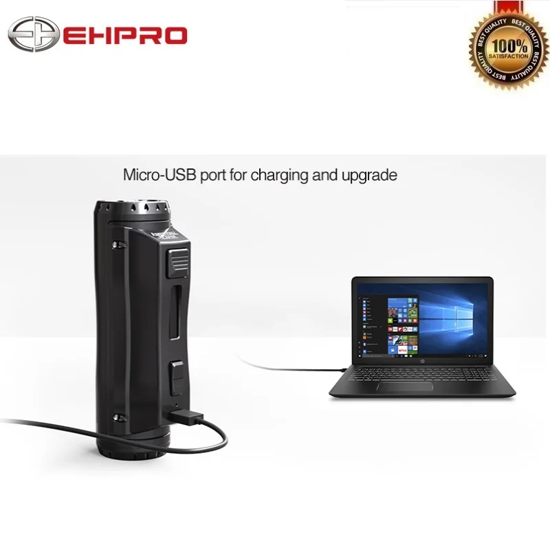 Оригинальный боксмод Ehpro из холодной стали 100 120 Вт 0 0018 с Сверхбыстрая скорость
