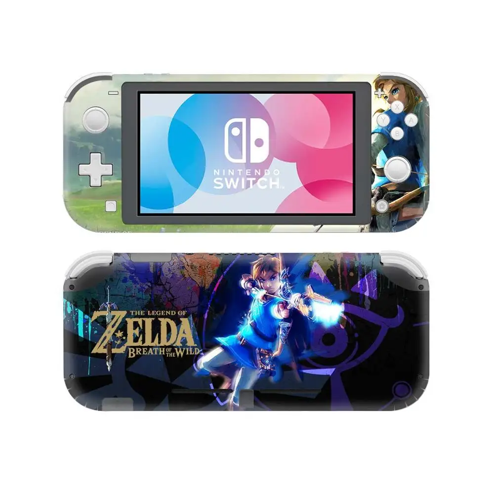 Rend switch Lite Skin The Legend of Zeldas Link пробуждающая наклейка для консоли и контроллера Switch Lite виниловые наклейки - Цвет: YSNSL0236
