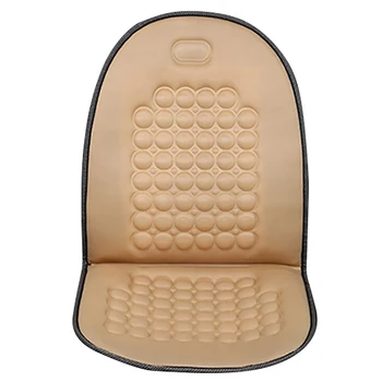

Universal Comfortable Car Van Seat Cover Massage Health Cushion Protector for Car(Beige)