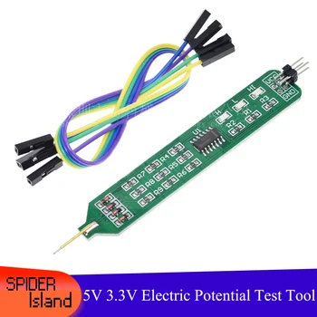 

Electric potential Test tool Test Pen 5V 3.3V digital circuit Debugging Electronic Level Test Adjustment Tool Pen 2pcs
