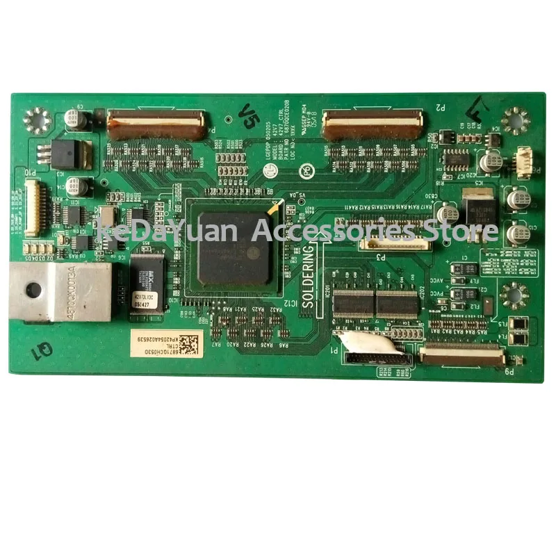 Тест работает для LCD42B66 ТВ T-CON доска 6870QCE020B экран PDP42V74412