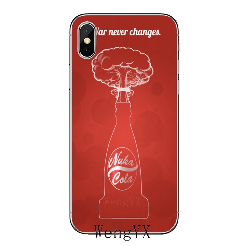 Чехол Fallout 76 для iPhone 11 pro XR X XS Max 8 7 6s plus SE 5s 5c iPod Touch 5 6 - Цвет: Fallout-76-A-01