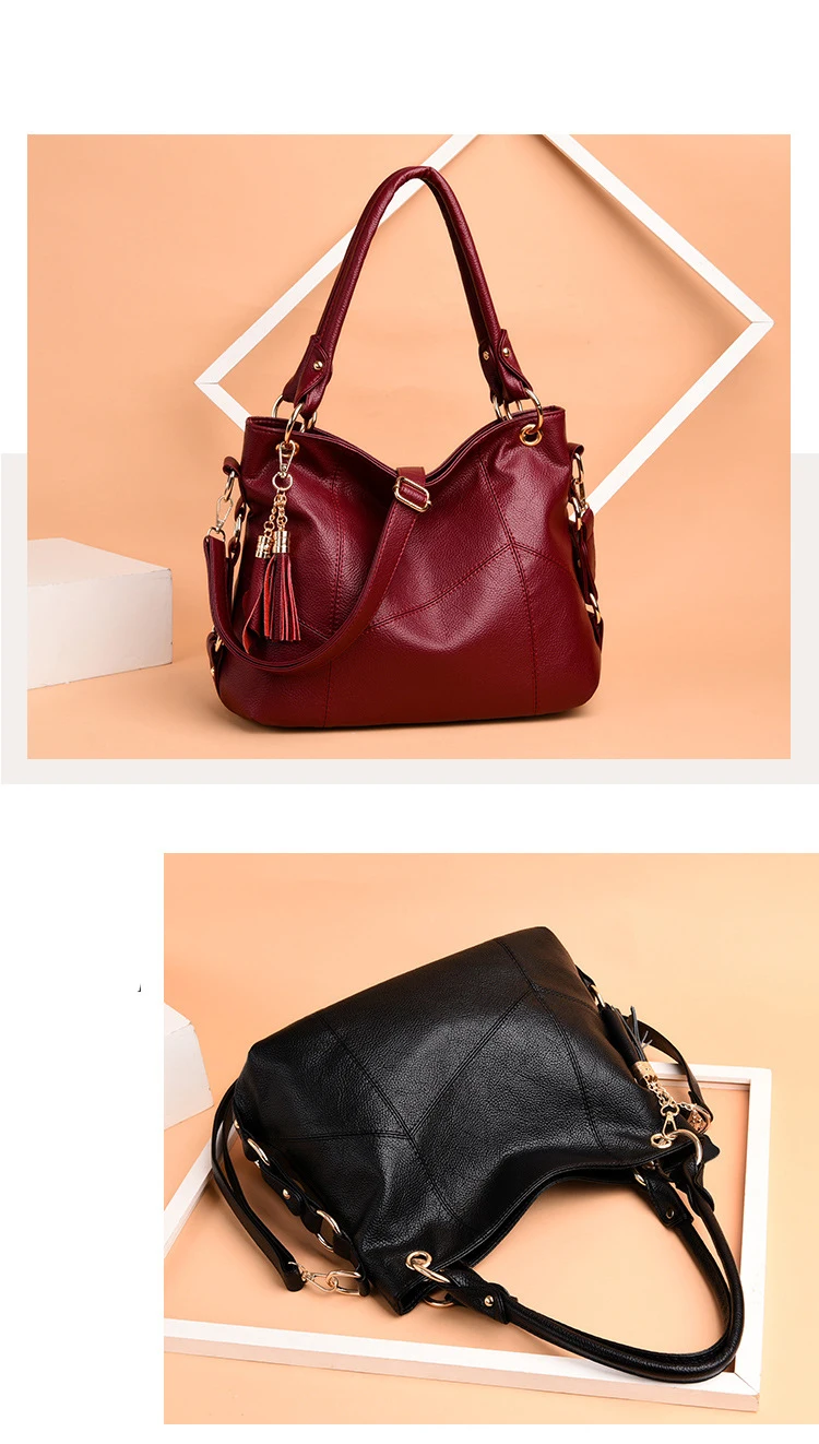 Женская сумка, новинка, модная, на одно плечо, сумка-мессенджер, роскошная сумка, женская сумка с кисточками, Большая вместительная дизайнерская сумка