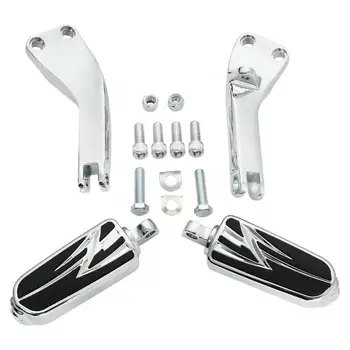 

Motorcycle Footrest Foot Peg Mount Brackets For Harley Dyna 2006-2017 Low Rider 2014-2017