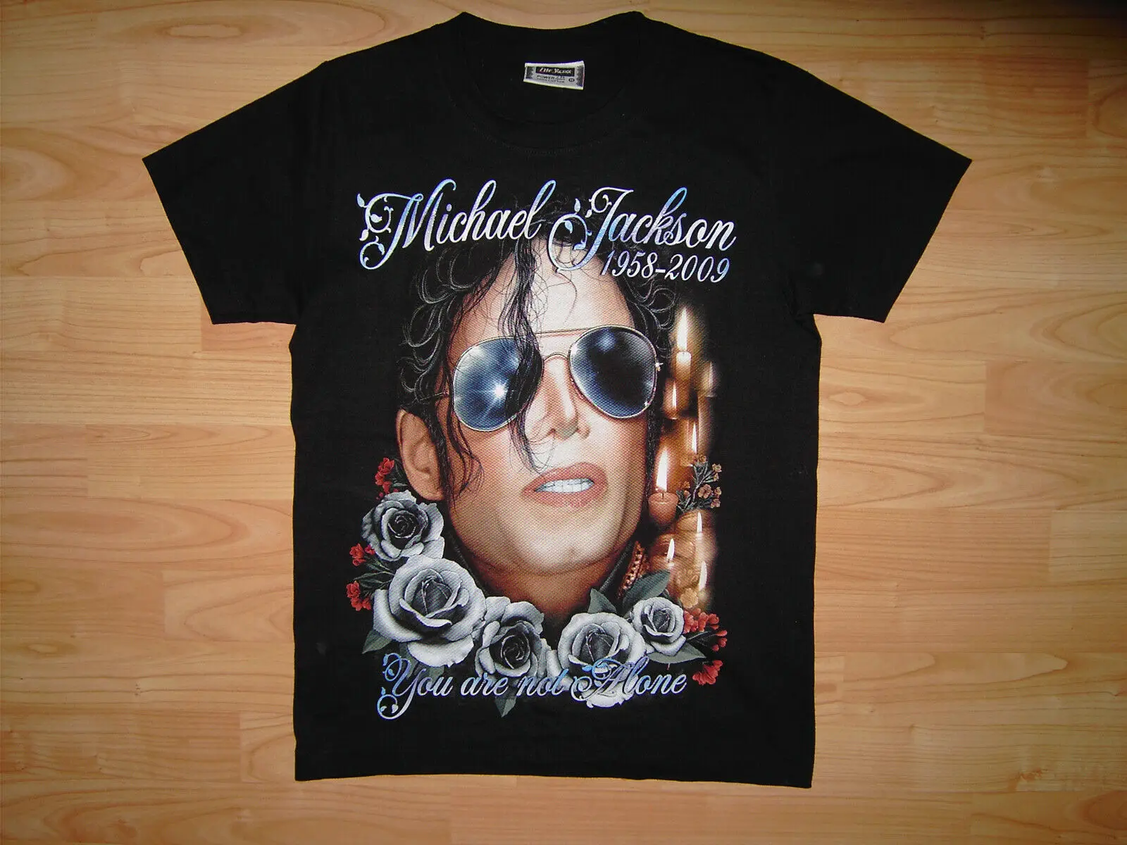 michael jackson t shirt king of pop