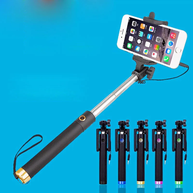 

Selfie Stick Extendable Handheld Self-portrait For Cell Phone And For iPhone X 8 7 6s plus