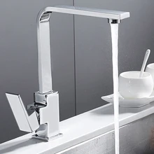 Kitchen Faucet 360 Degree Rotating Hot and Cold Water Faucet Single Lever Kitchen Faucet Kitchen Sink Faucet