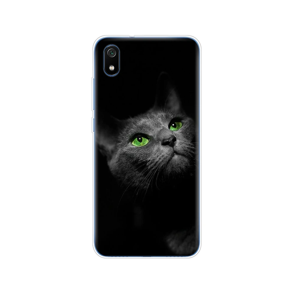 10603 Чехол для xiaomi redmi 7a чехол coque oft tpu задняя силиконовая крышка для redmi 7 a бампер hongmi 7a copas кожа Ударопрочный fundas - Цвет: 10603