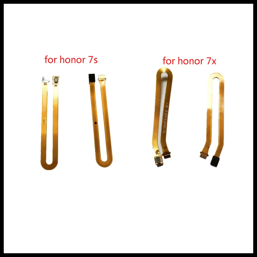 

10/PCS For Huawei honor 7X/honor 7S Home Button Touch ID Connector Menu Return Key Fingerprint Sensor Flex Cable