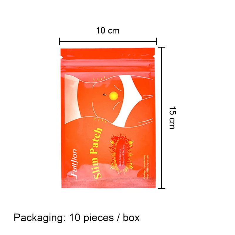 50Pcs Detox Slim Patch Herbal Adhesive Medical Plasters Magnetic Anti Cellulite Fat Burning Lose Weight D2418 2
