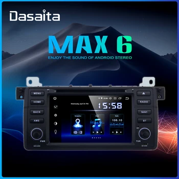 

Dasaita Car 1 DIN DVD Player 7" Touch Screen Android 9.0 for BMW E46 M3 318i 320i 325i 328i Radio Car Stereo Multimedia System