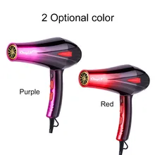 Бытовой фен для волос, профессиональный, 4000 Вт, быстрый, мощный Фен, фен, горячий и холодный, EU Plug, инструменты для укладки волос+ 2 насадки S47