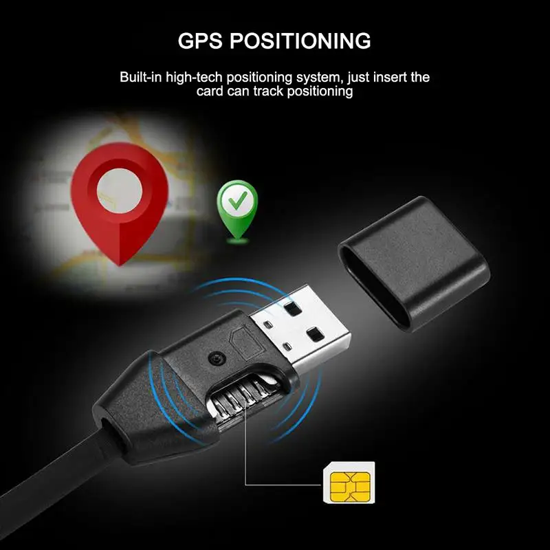 Автомобильное устройство для отслеживания Micro USB-кабель в реальном времени GSM/GPRS 1