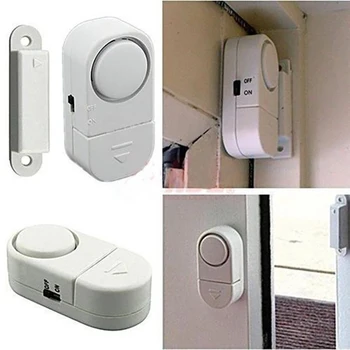 

Standalone Magnetic Sensors Independent Wireless Magnetic Sensor Home Door Window Entry Burglar Alarm Security alarm Guardian