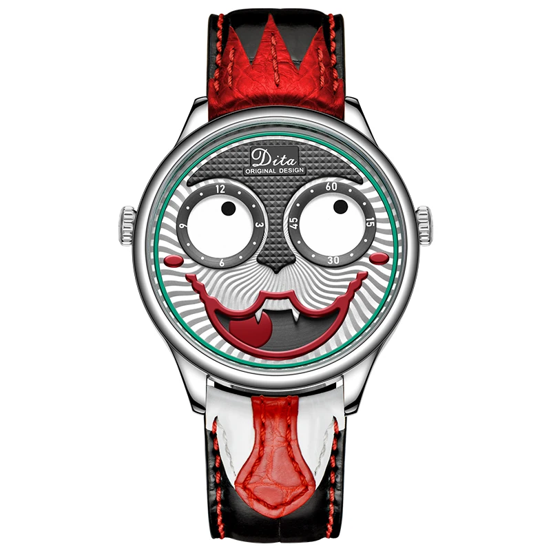 

Top Brand new Luxury Fashion Joker Men Watch Personality Alloy Quartz Watches Mens Limited Edition Designer Watch