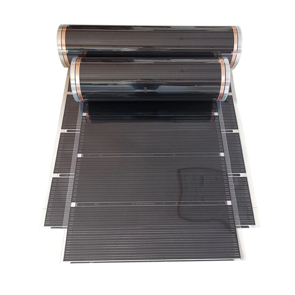 Hot Far Infrared Heating Film Electric Warm Floor System 50CM Width 280W/m2 220V Home Warming Heating Foil Mat Made In Korea