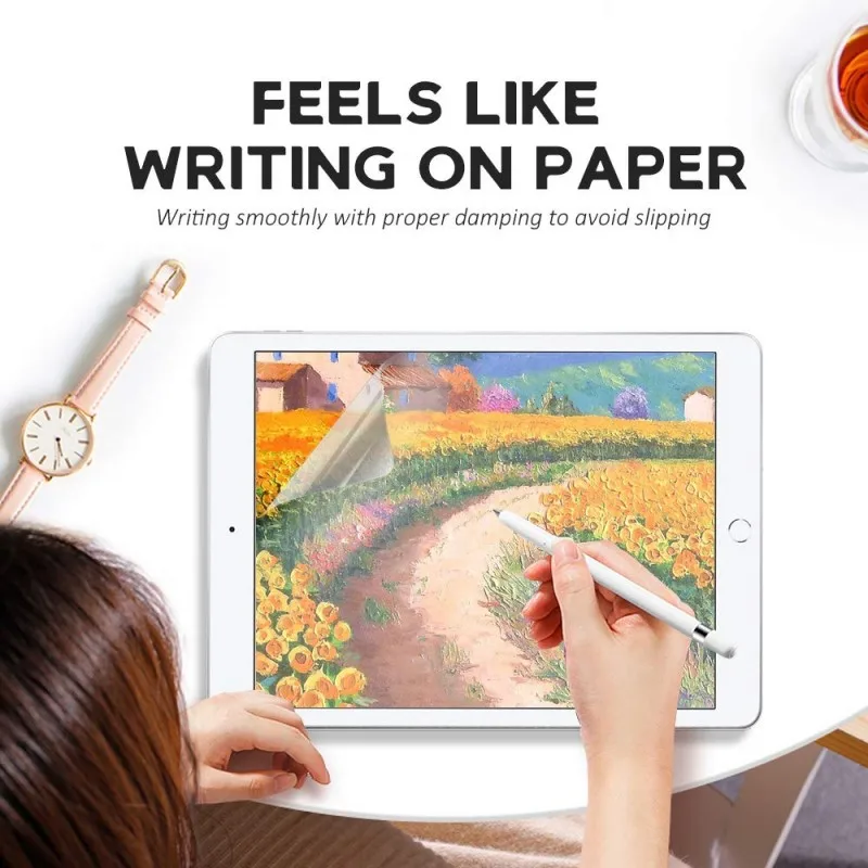 Paper Like Screen Protector For Apple iPad 9.7 Pro 10.5 mini 5 Face ID 11 12.9 New 10.2 inch Matte PET Anti Glare Painting Film