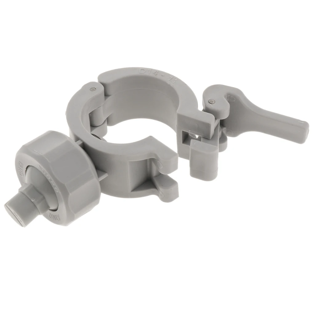 PP Adjustable Ball Flat Fan Clamp Spray Eyelet Nozzles, Repeated Loading and Unloading without Damage