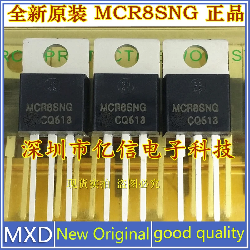 5 шт./лот новый оригинальный контроль качества импортного MCR8SNG TO-220 SCR хорошее