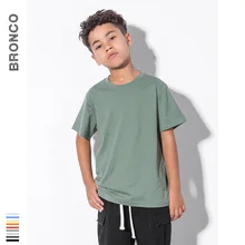 BC детская одежда | летняя одежда для мальчиков, настраиваемый высококачественный детский чистый ватный цилиндр, футболка для мальчиков Culture Adver