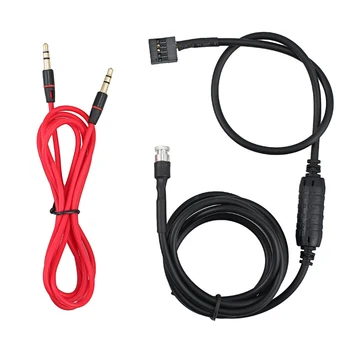 

Female Socket Input Interface 3.5mm Music Car Audio Aux Cable Plug And Play Wire Harness Accessories Adapter Portable E46 98-06
