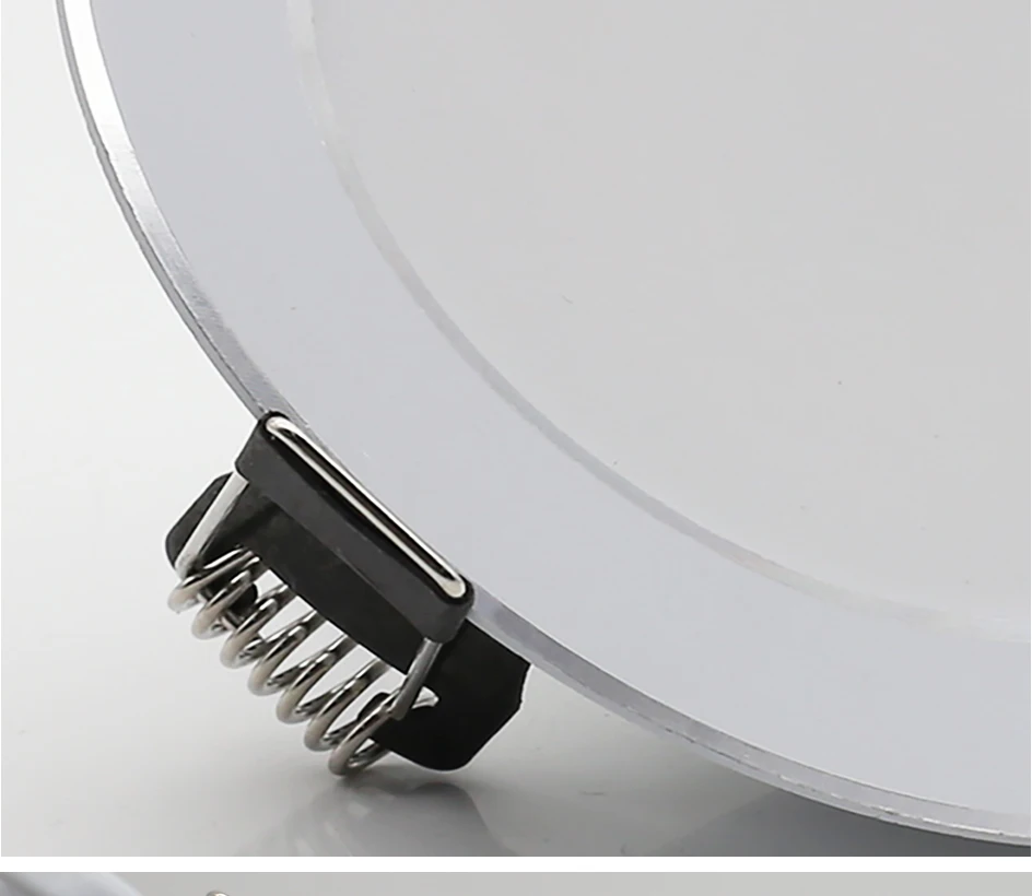 LED Downlight AC 220V 7W 9W 12W 15W 18W Cold Warm Round Recessed Lamp LED Ceiling Light Silver / White Side For Kitchen Bedroom