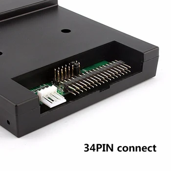 

1.44MB 2HD USB Emulator USB Port Floppy drive 32-bit CPU design ABS Black