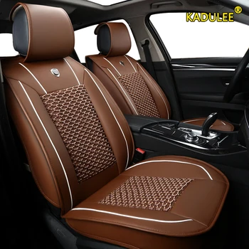 

KADULEE 1pcs car seat cover For audi a3 8p 8l sportback A5 Q3 q7 2007 q5 a4 b7 avant a6 c5 avant accessories seat covers