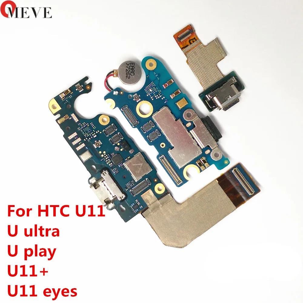 Для htc U11 usb зарядный порт для htc U11 жизнь/глаза зарядное устройство Порт док-станция разъем плата для htc U11 Plus зарядный гибкий кабель